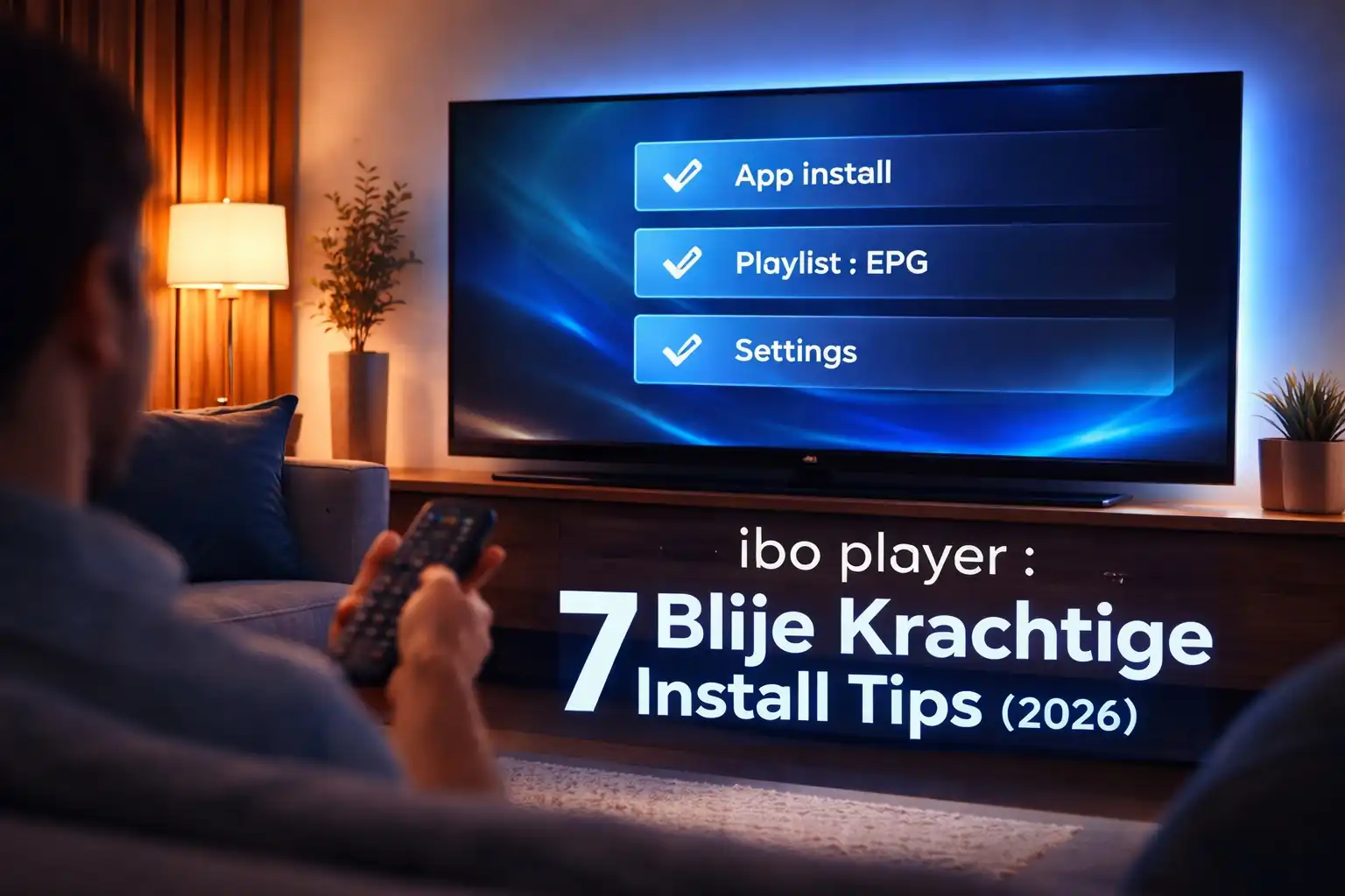 ibo player installeren in Nederland 2026 – 7 tips voor Smart TV