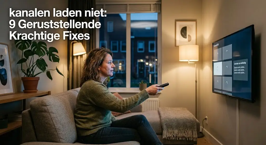 kanalen laden niet oplossen met 9 geruststellende krachtige fixes voor stabiel IPTV kijken in 2026