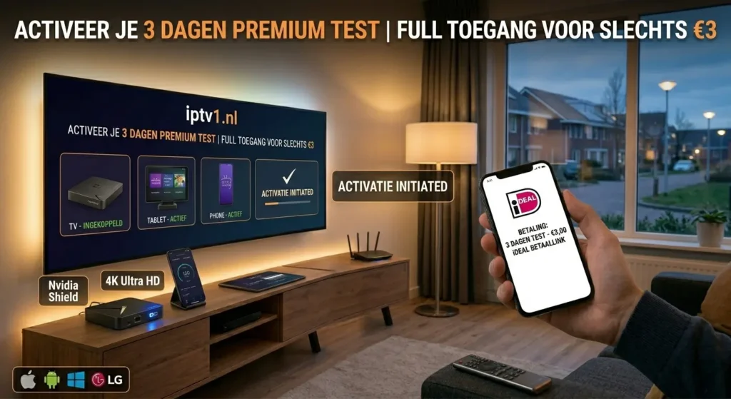 iptv testen IPTV Nederland testen